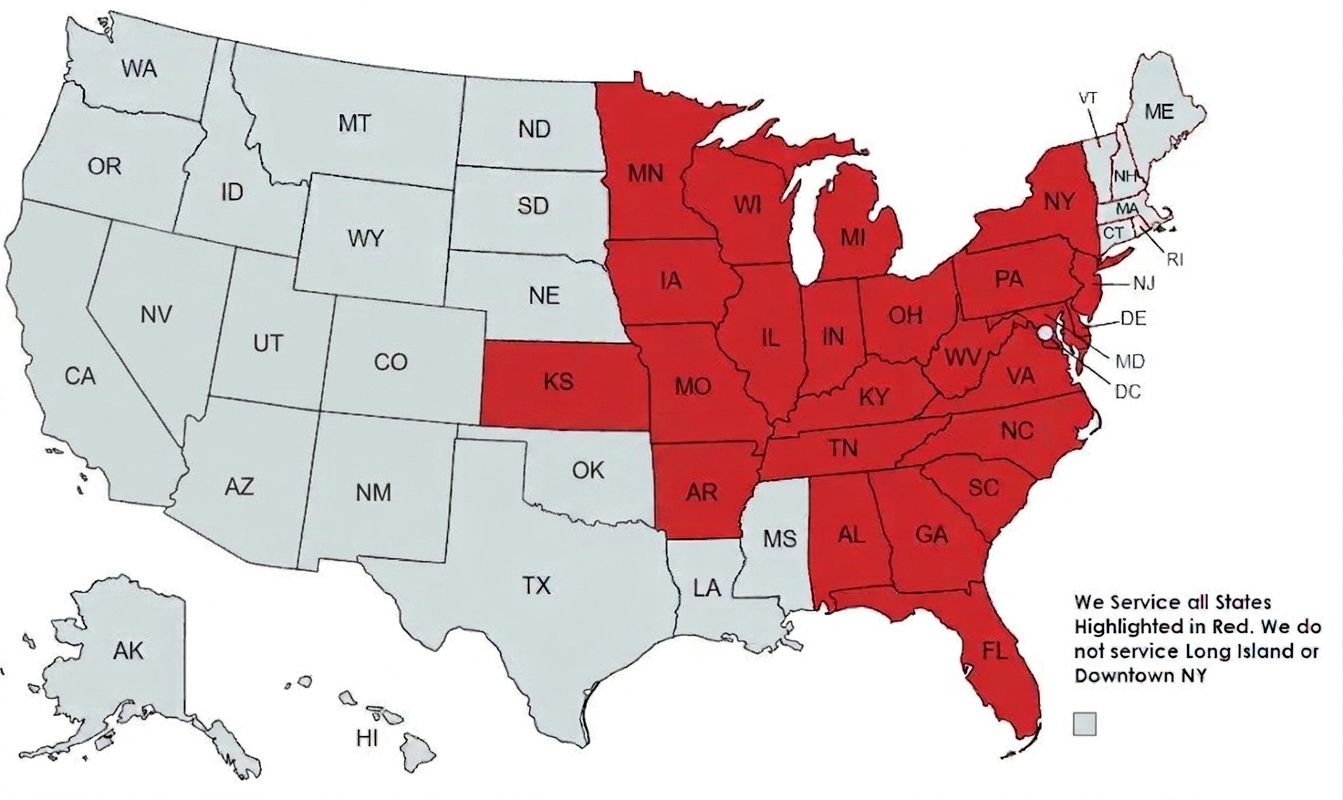 Service Area Map
