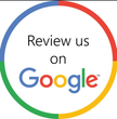 Review us on Google logo with multicolored circular border and text on white background