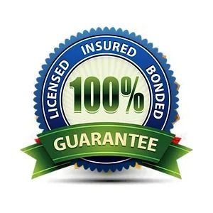 Blue and green badge with