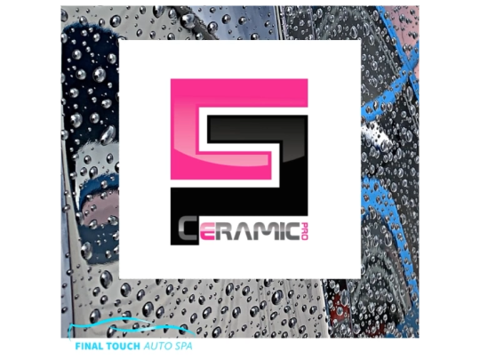 Logo: Pink and black 