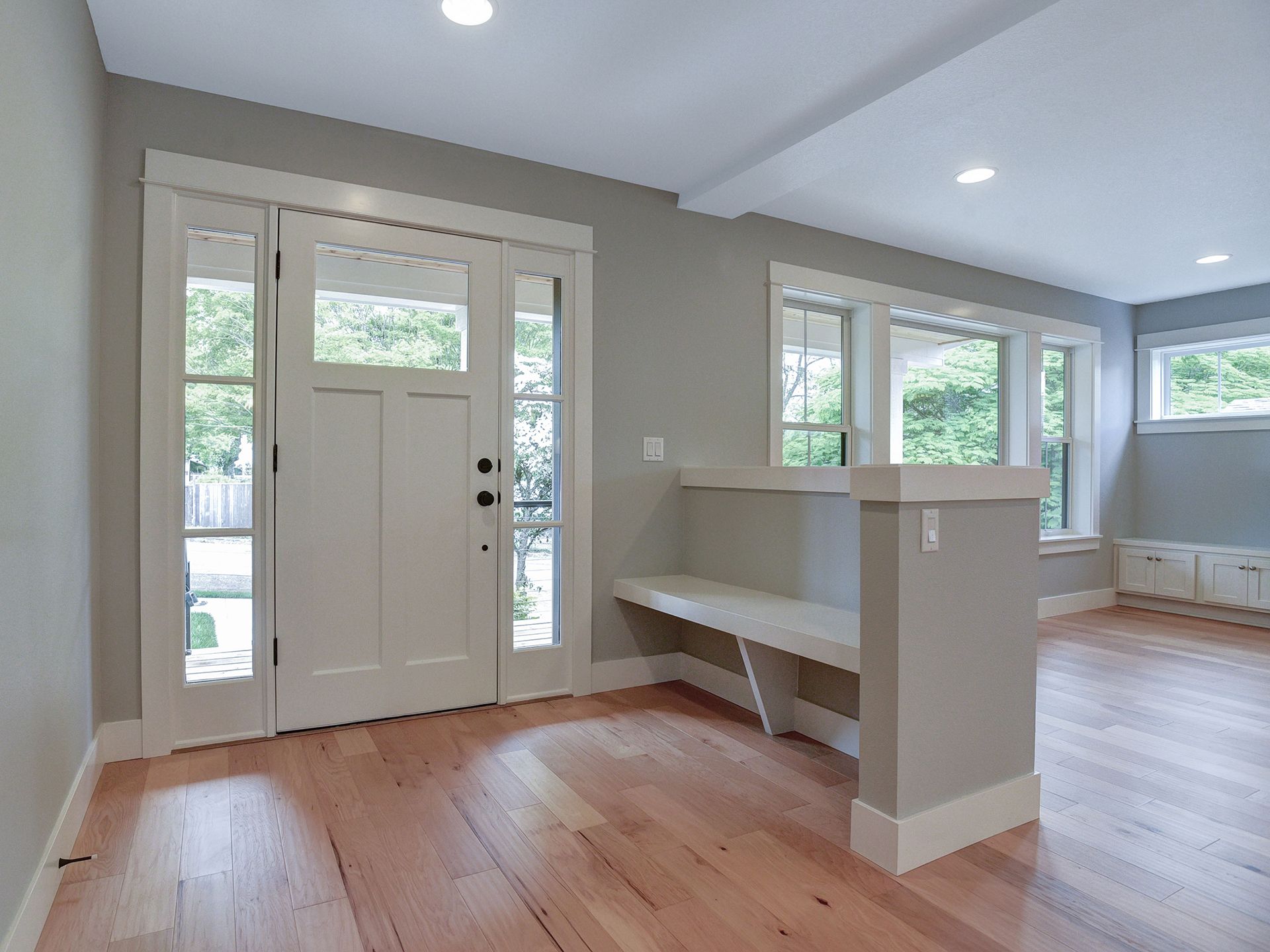 Table near the front door