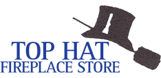 Top Hat Fireplace Store and Garage Doors logo
