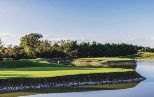 golf course lake