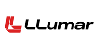 LLumar logo in red and black on a white background