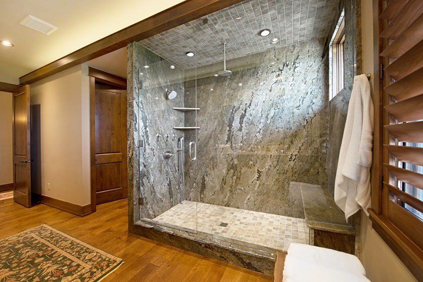 Shower wall installation