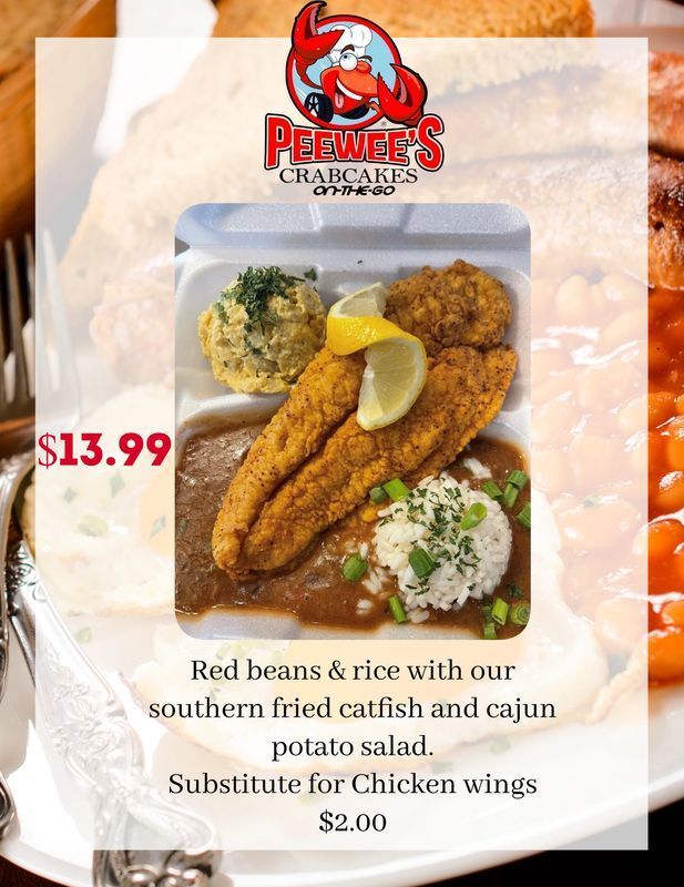 Reception Venue New Orleans, LA Peewee's Crabcakes