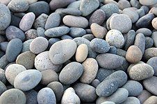 Mexican beach cobbles