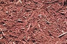 Sunset red mulch
