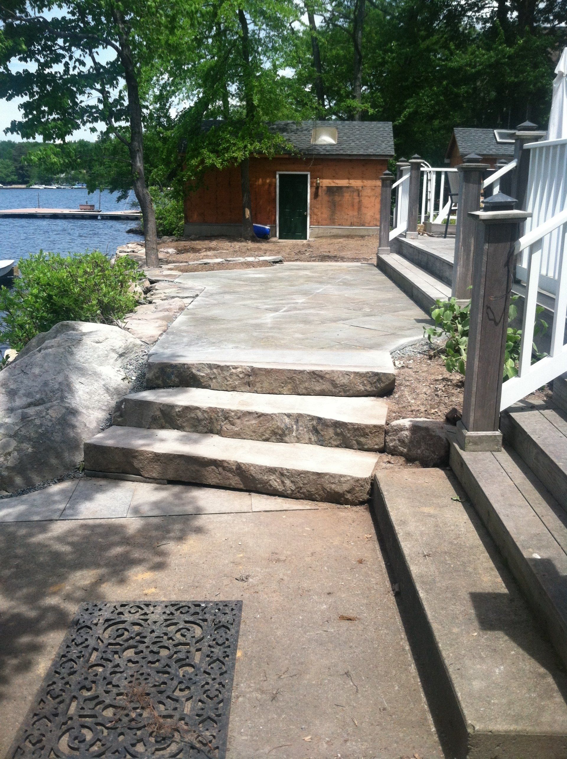 Concrete steps
