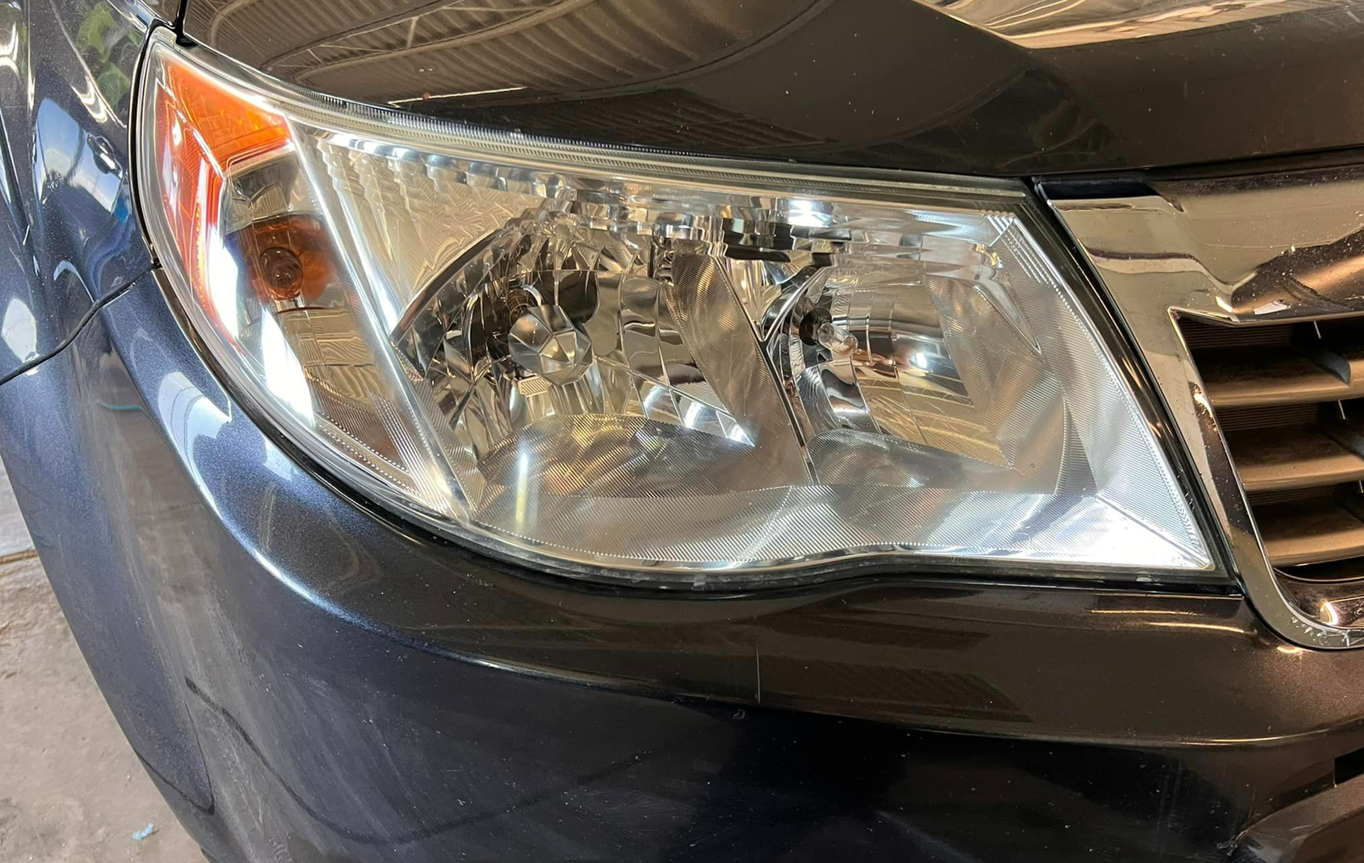 Auto headlight restoration