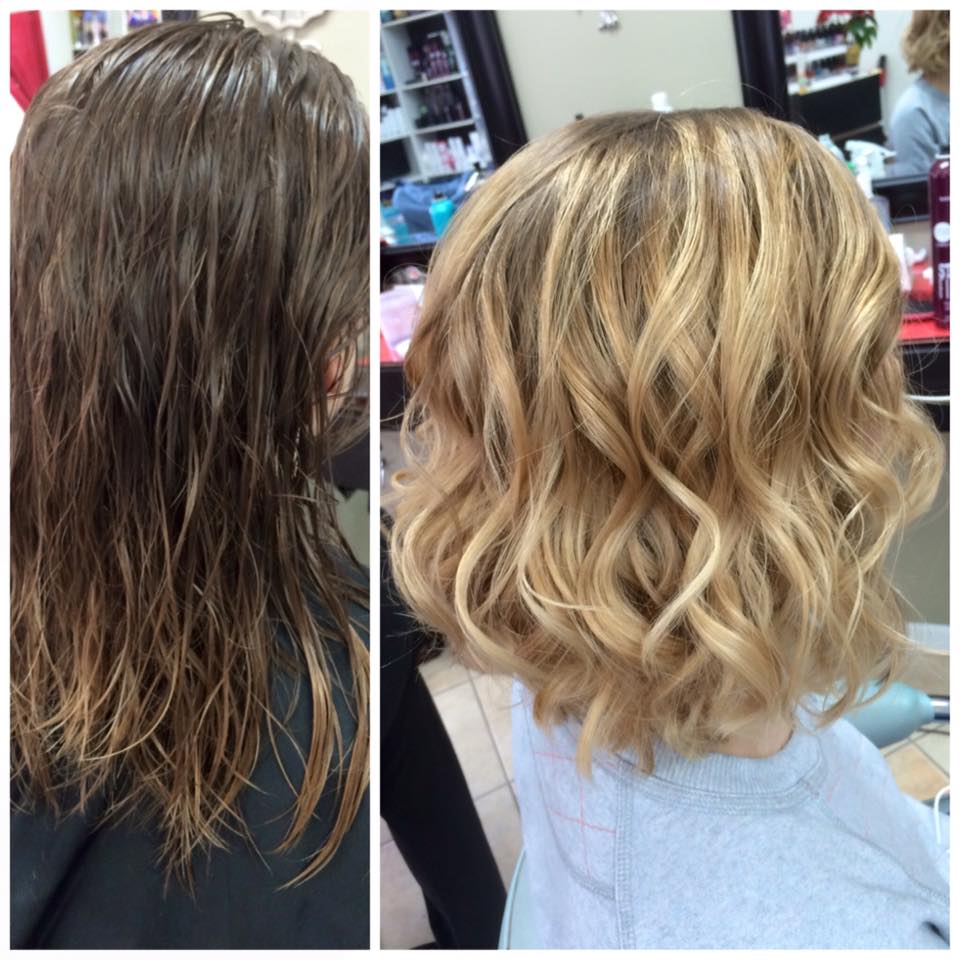 Beautiful blonde hair