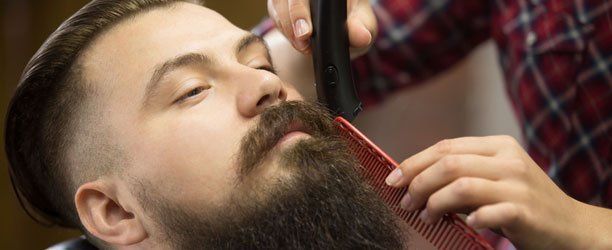 Professional beard trimming
