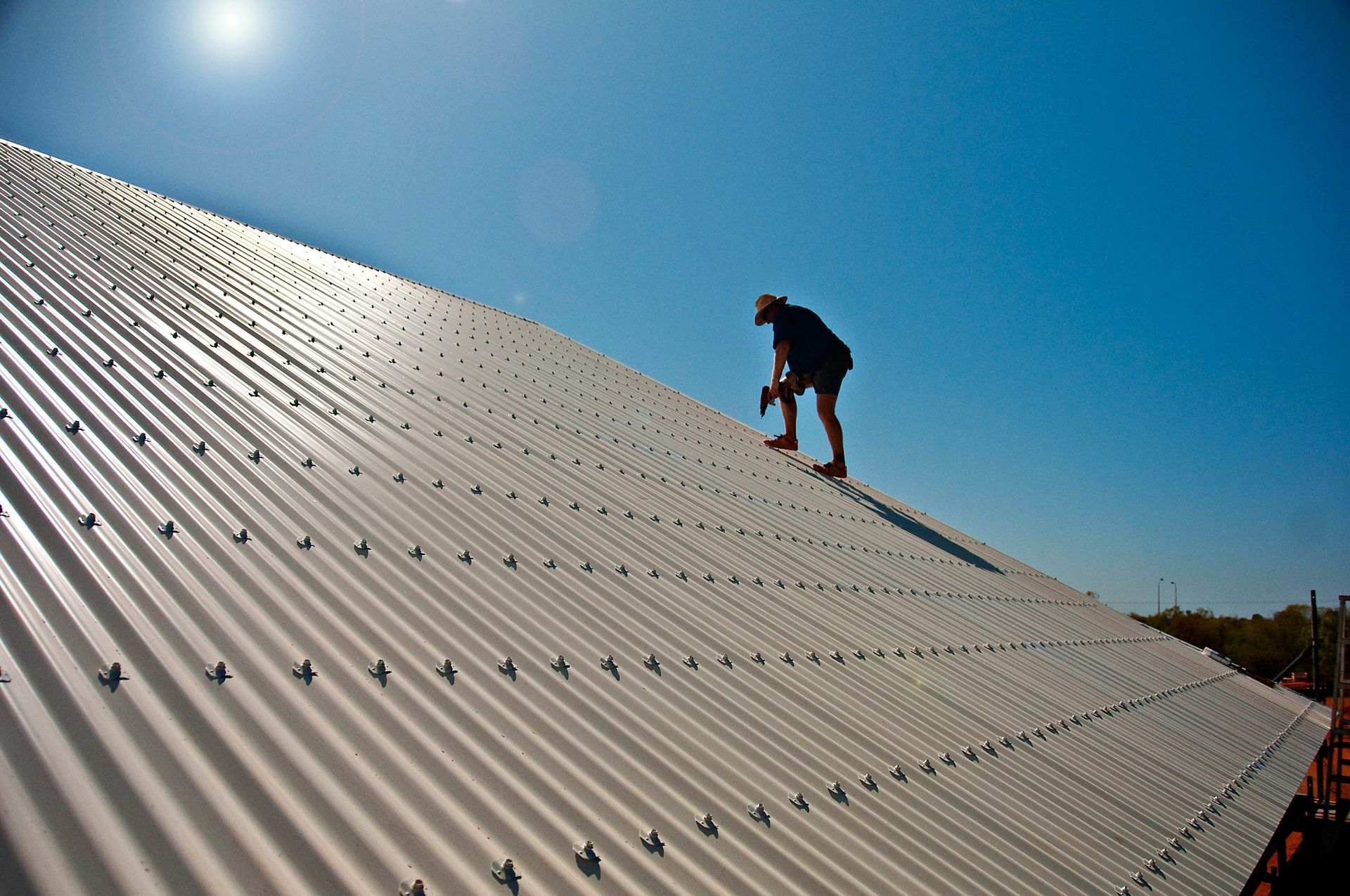 roof metal decking service