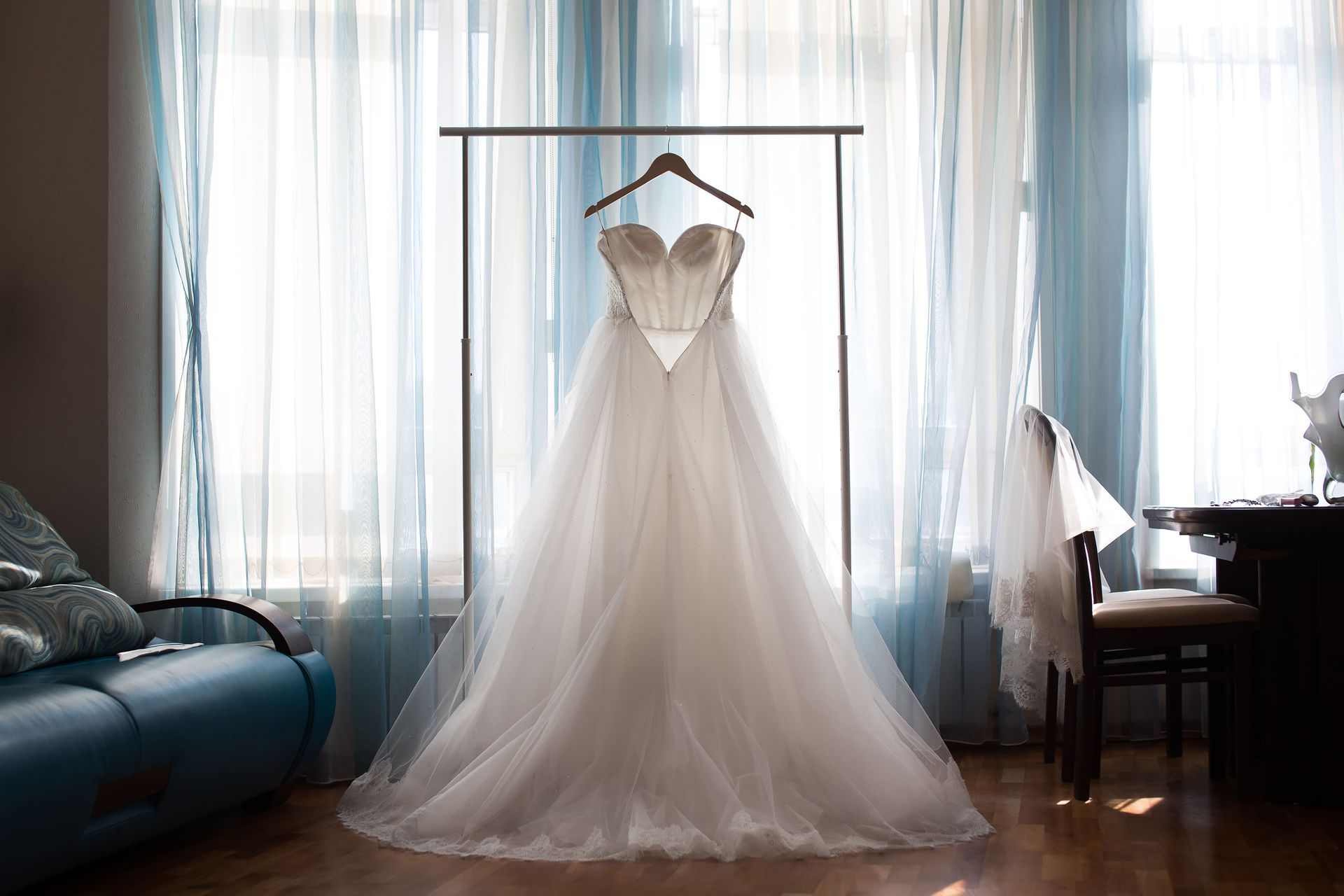 bridal gown