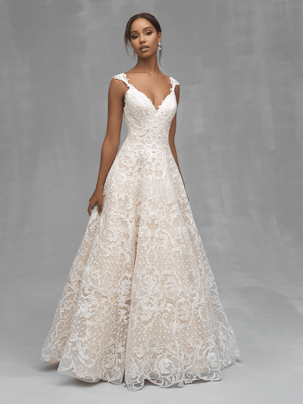 Go to allurebridals.com (couture subpage)