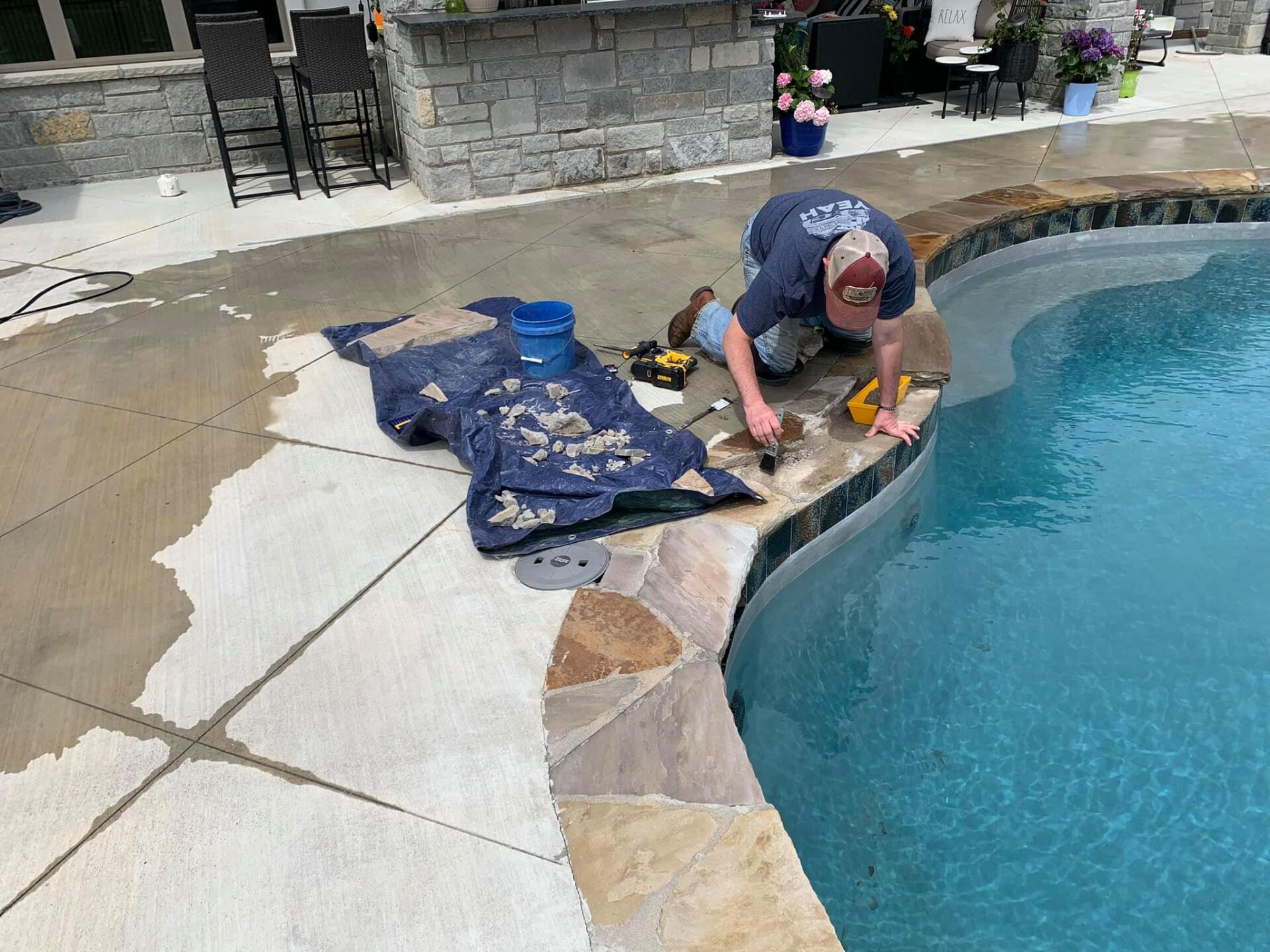Pool maintenance and repair