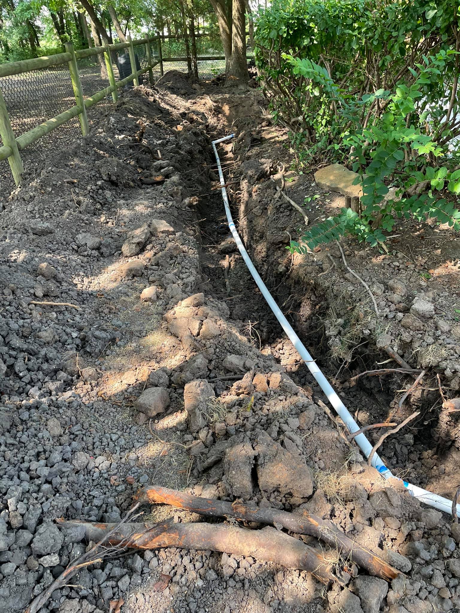 Pool pipeline installation