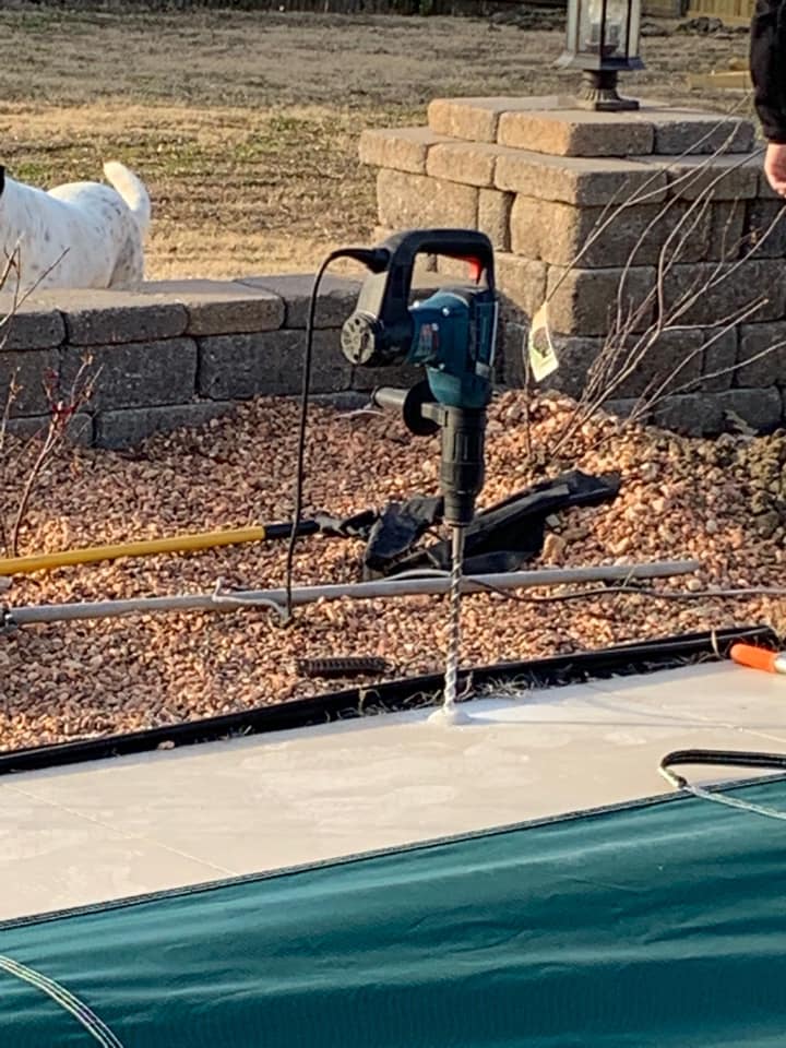 Swimming pool repair