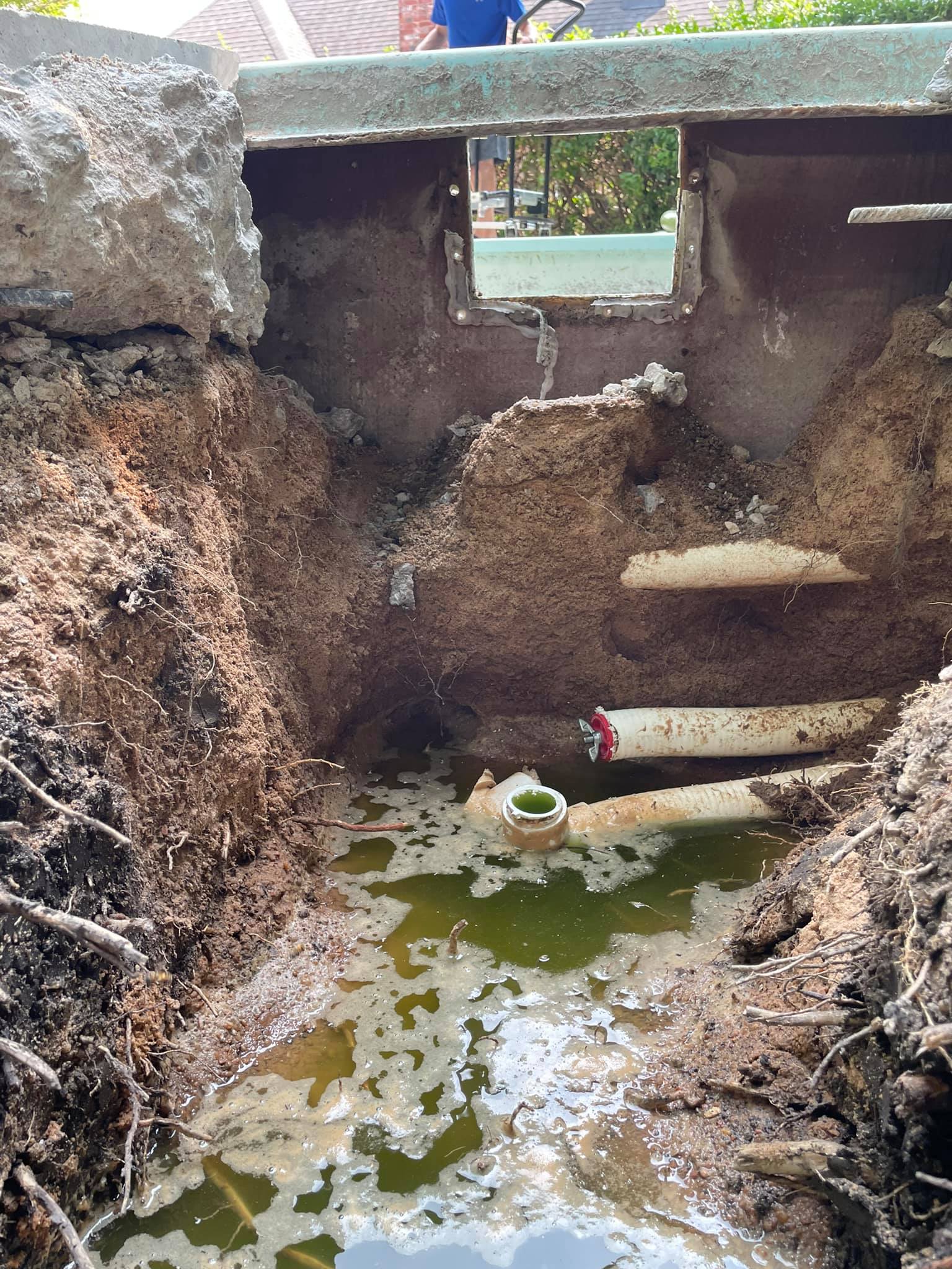 Pool filtration system repair