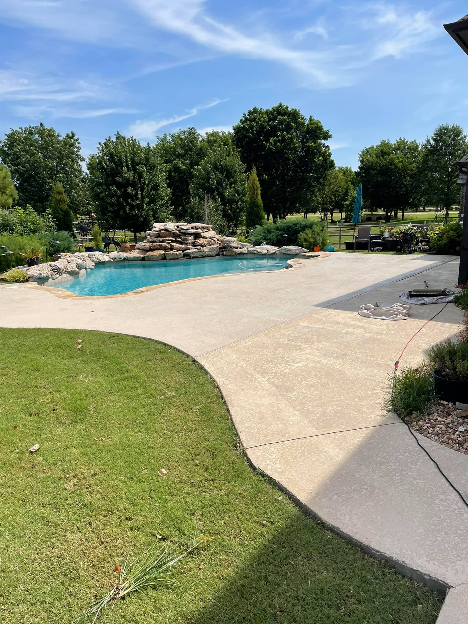 Swimming pool maintenance