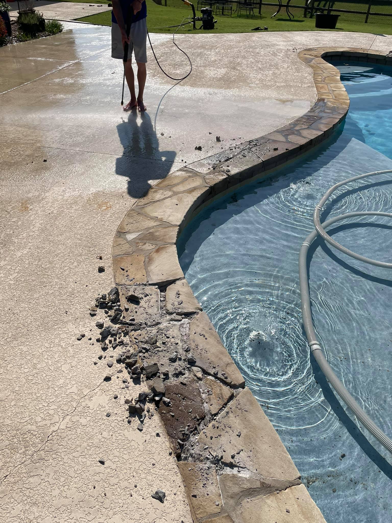 Swimming pool repairs