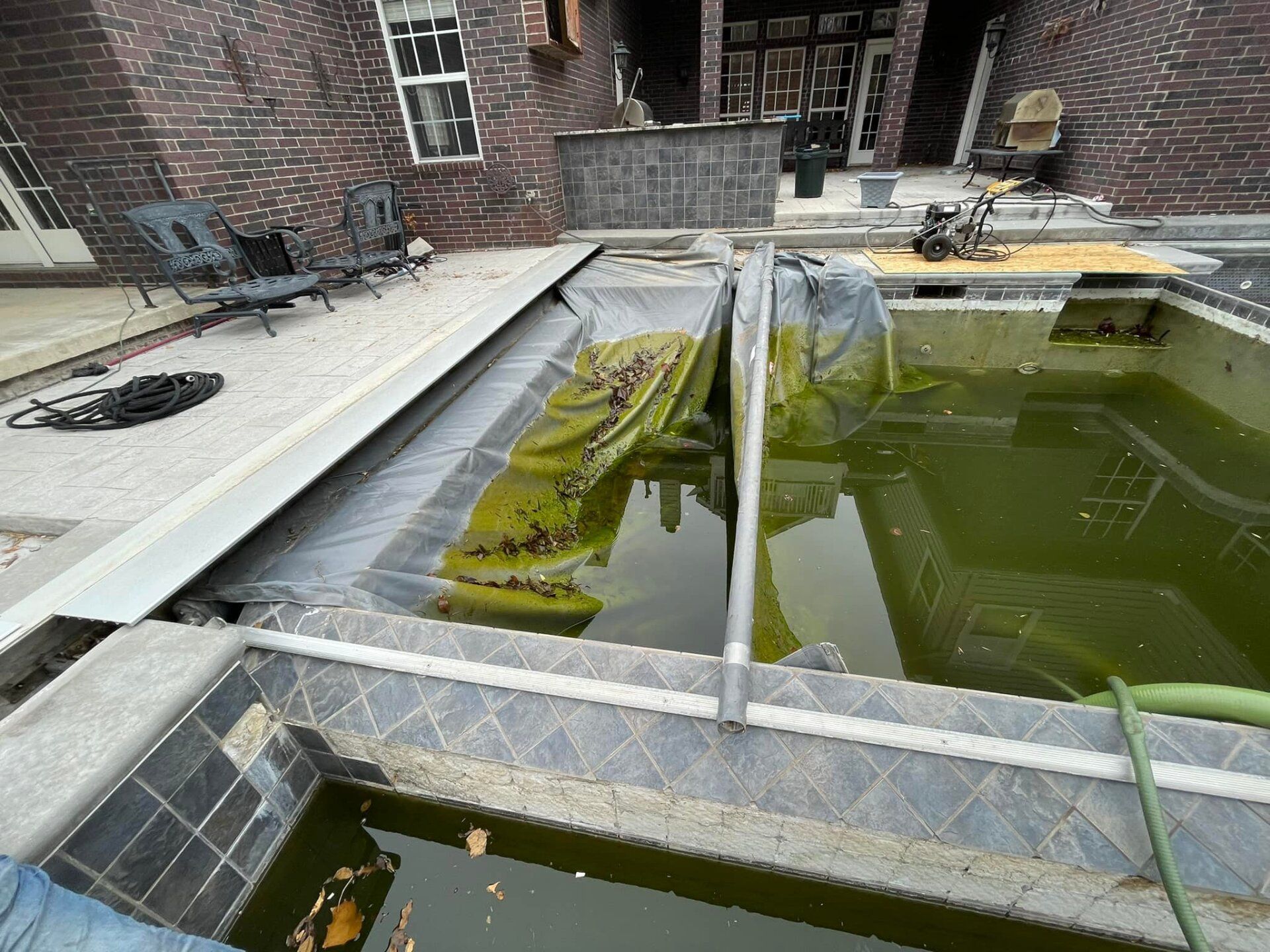 Pool water testing and treatment