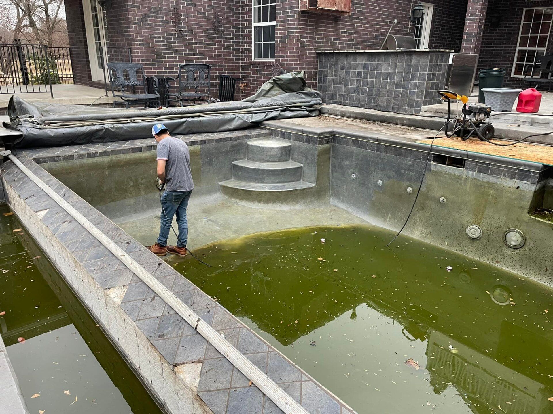 Pool cleaning and treatment