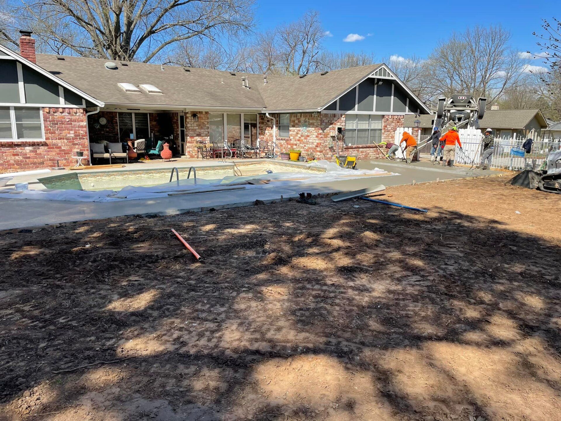 Swimming pool construction