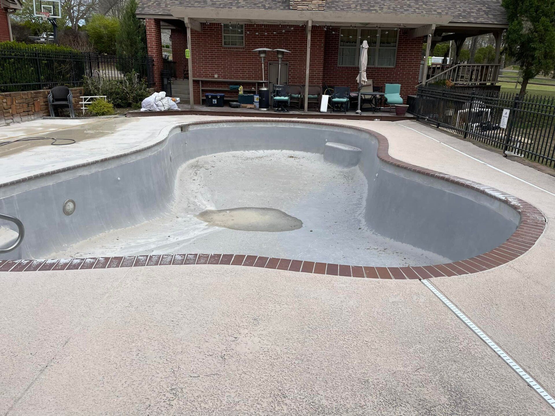 Swimming pool maintenance and repair