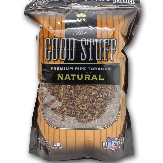 Good Stuff Premium Pipe Tobacco Natural