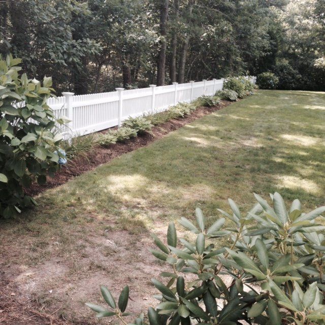 Vinyl fencing