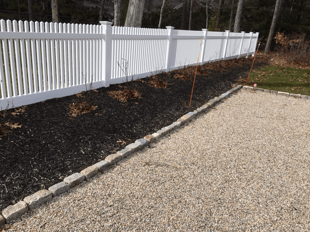 Vinyl fencing