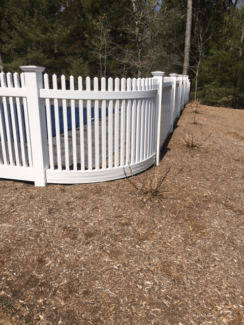 Vinyl fencing