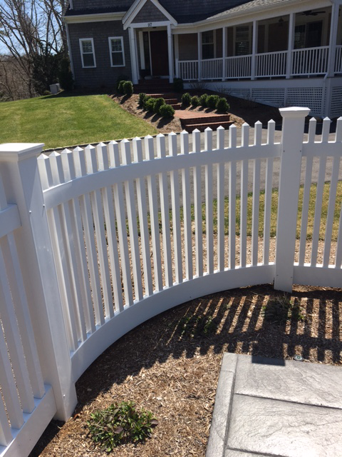 Vinyl fencing