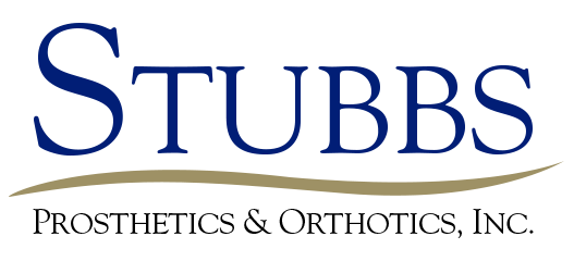 A logo for stubbs prosthetics and orthotics inc.