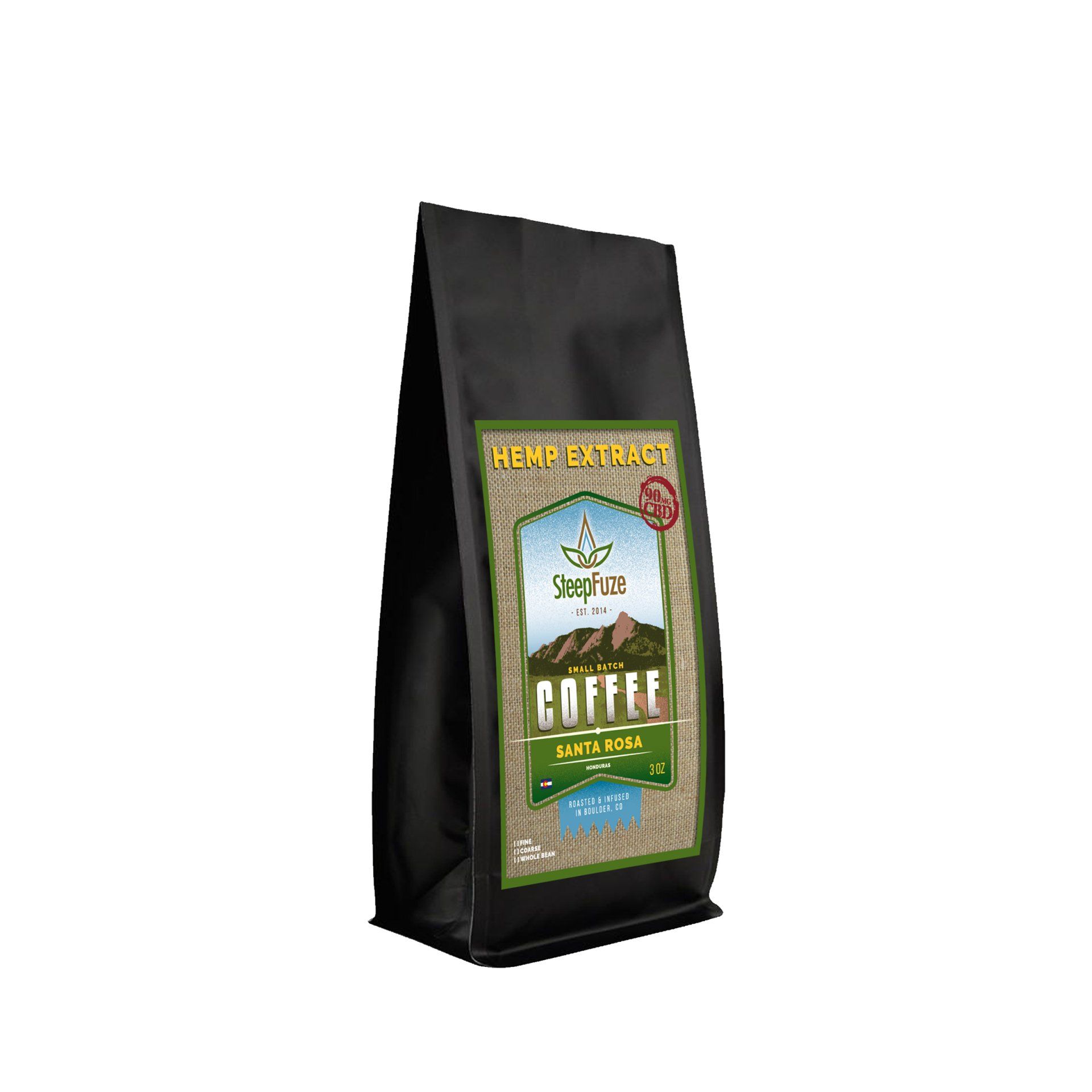 Santa Rosa, Honduras – 3 oz Coffee – 90 mg CBD