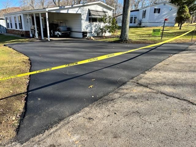 Residential driveway paving