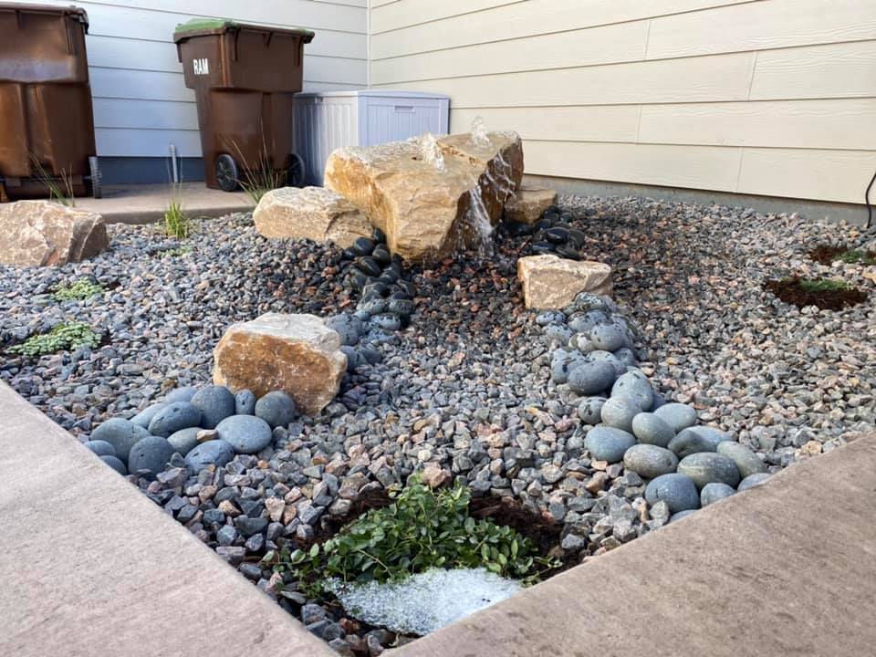 Water feature installation