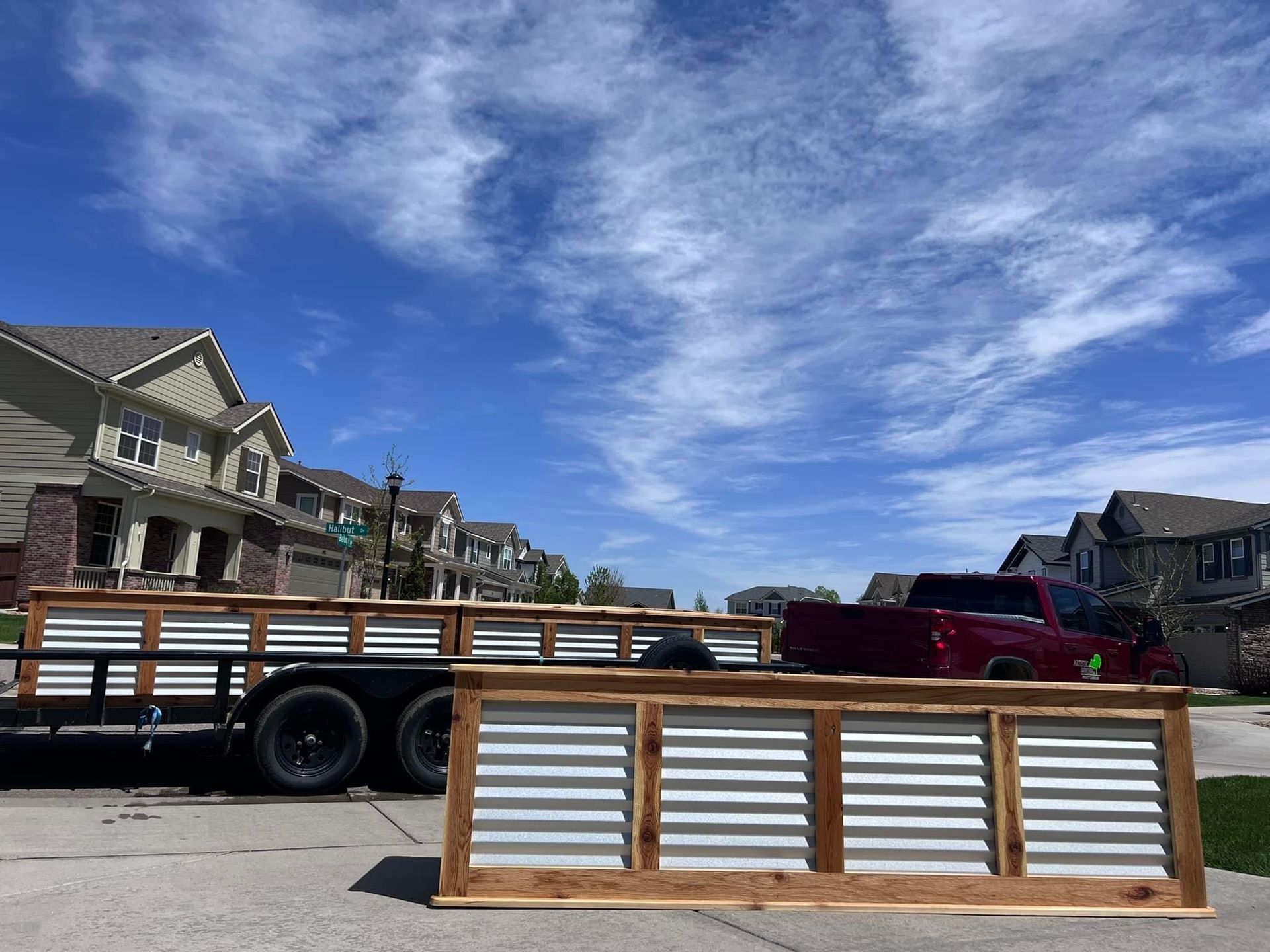 Artistic Escapes  corrugated metal and wood garden raised bed planter boxes, creating a frame for the organic art created through plants EATON COLORADO landscape design landscape installation garden bed raised garden