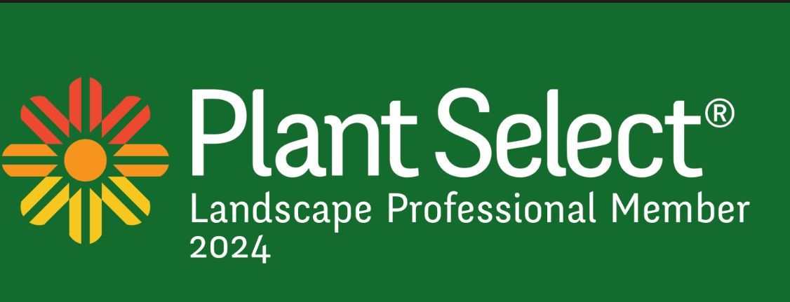 a green sign that says plant select landscape professional member 2024