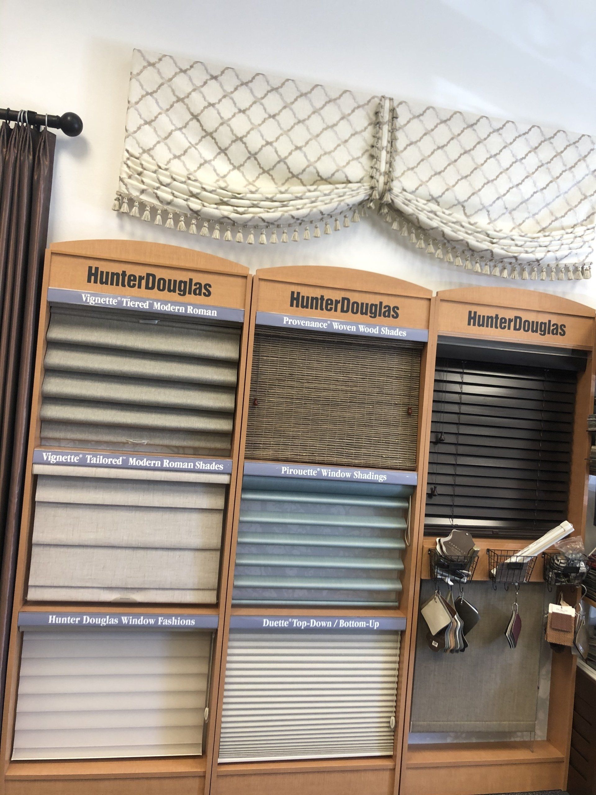 Window blinds and draperies