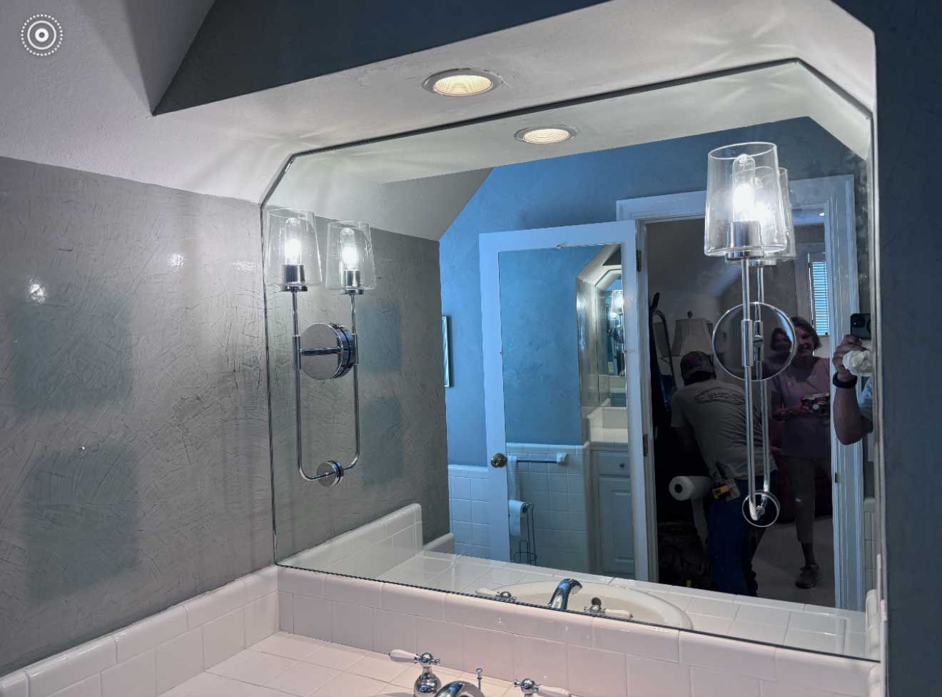 custom bathroom mirror