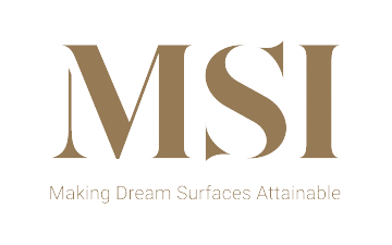 Logo for MSI, with text