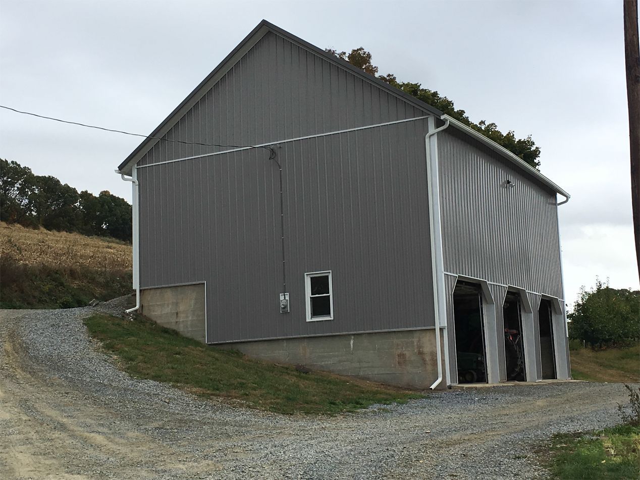 Barn restoration after