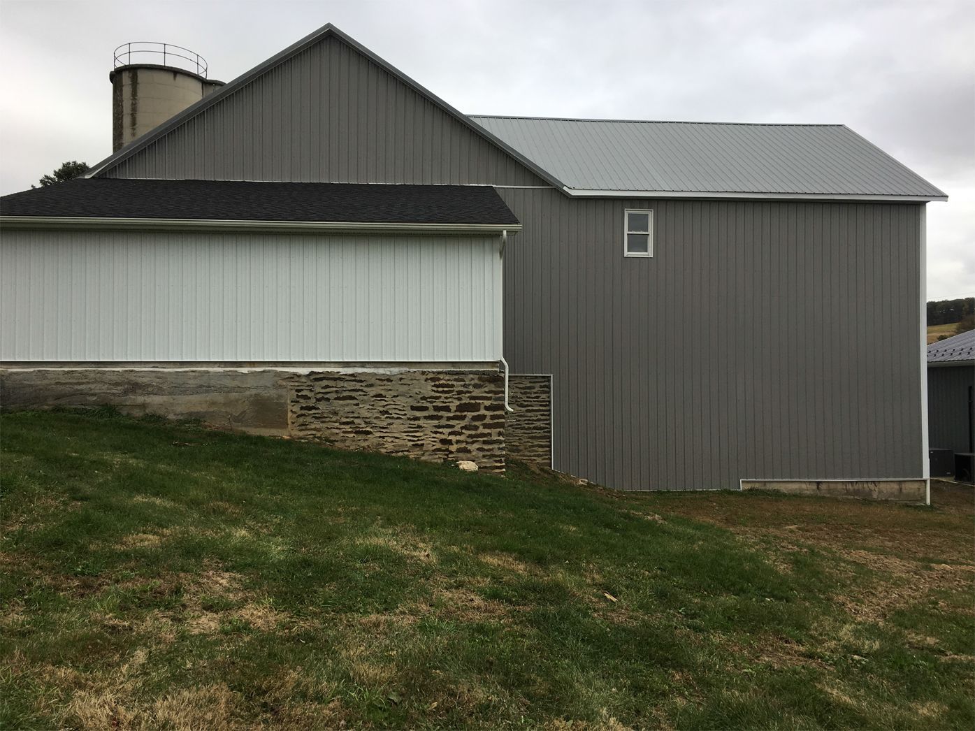 Barn restoration after