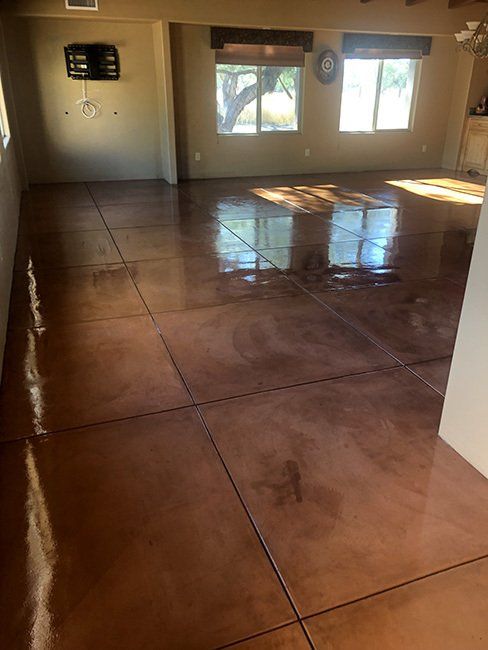 After floor cleaning