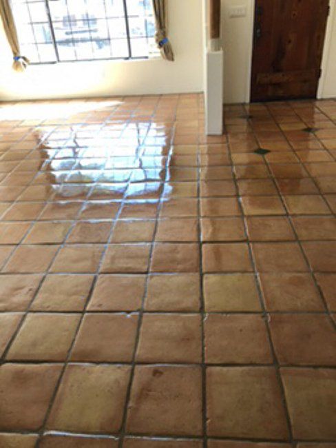 Tile floor