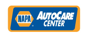 A napa autocare center logo on a white background