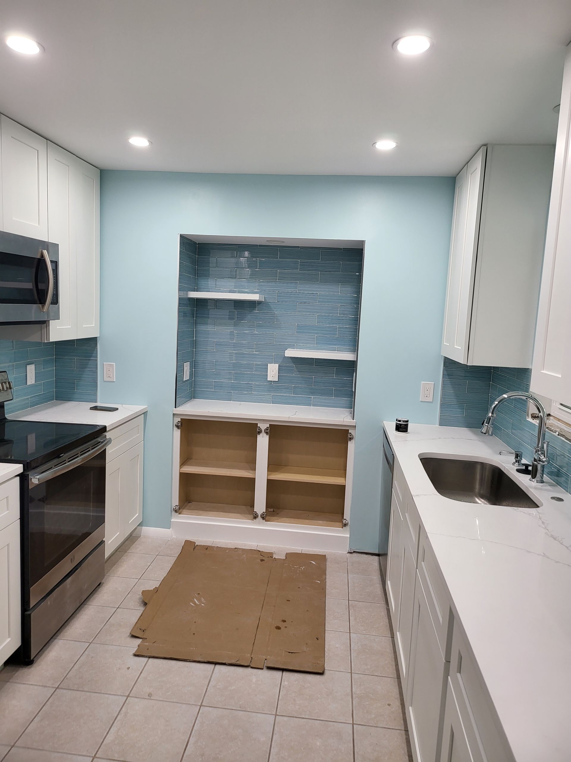 Cabinet installation