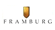 Framburg logo with a gold shield above the brand name.